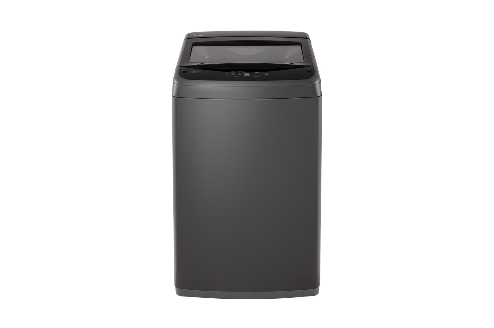 Vista frontal Lavadora Carga Superior LG WT9MVTB